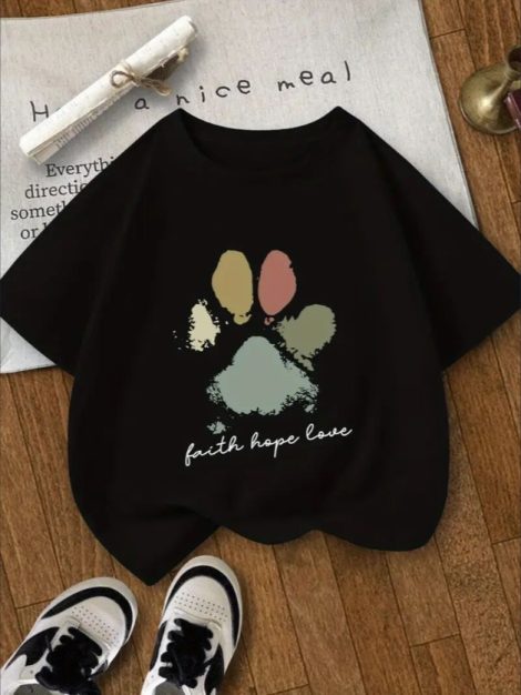 Women's Printed Short-sleeved T-shirt