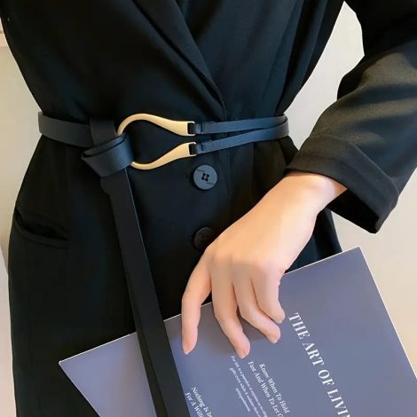 Women's Simple All-match Fashion Knot Small Belt