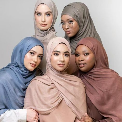 Breathable Shawl Modal Monochrome Malay Indonesian Cotton And Linen Solid Color Scarf Headcloth