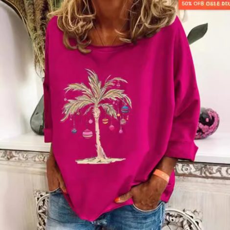 Women's Loose-fitting Thin Long Sleeve T-shirt