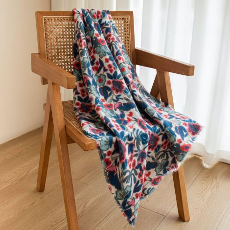 Cross-border New Arrival Printed Cashmere-like Texture Commuter's All-matching Warm Scarf Shawl