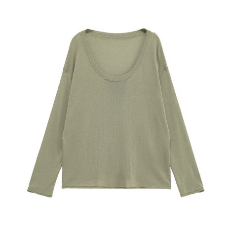 Loose Casual Women's Knitted Sweater
