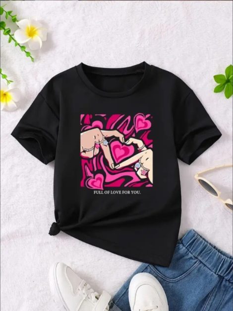 Women's Printed Short-sleeved T-shirt