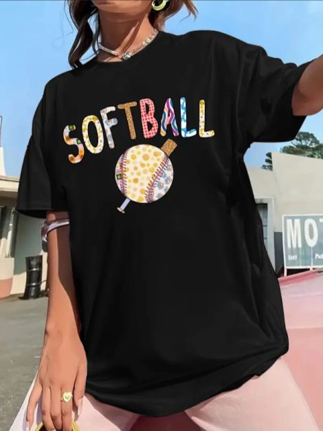Women's Printed Short-sleeved T-shirt