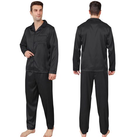 Ice Silk Men's Pajama Set