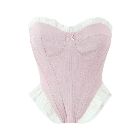 Women's Bandeau Slim-fit Small Top
