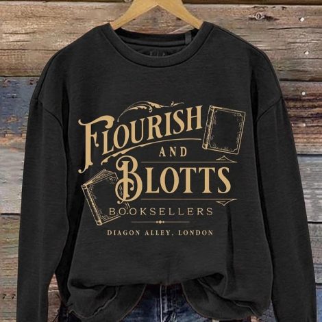 Fashion Digital Printed Round Neck Sweater