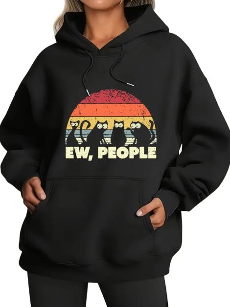 Women's Printed Hoodie