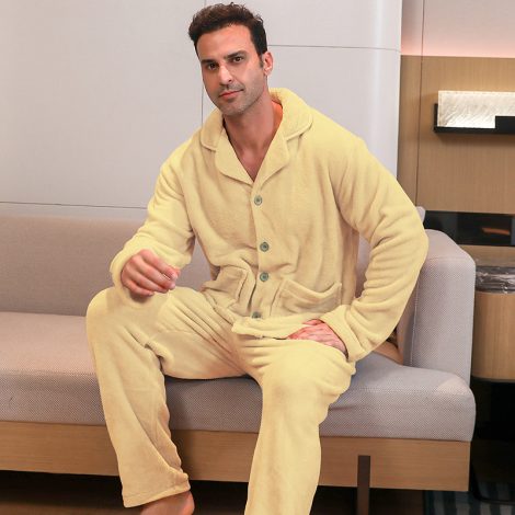 Men's Pajama Velvet Set