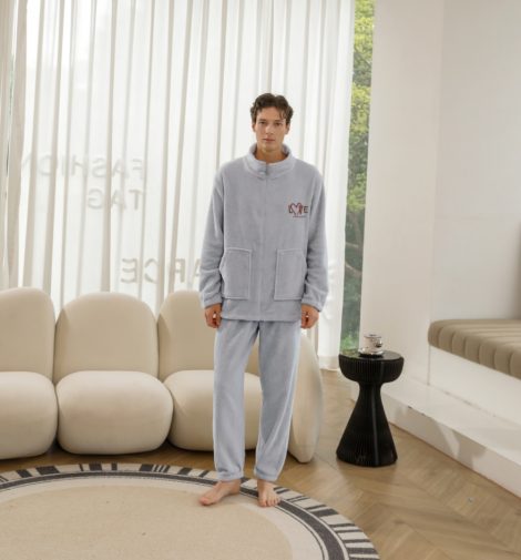 Men's Pajama Velvet Set