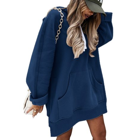 European And American Women's Loose Slit Top