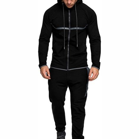 Leisure Sports Fitness Suit Men's Snowflake