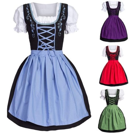 Maid Suit Beer Festival Cosplay Role Play Plus Size Dress