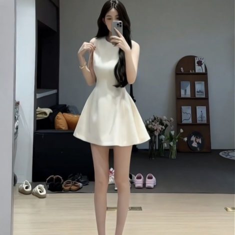 Waist-controlled Slim Fit Slimming A- Line Skirt For Women